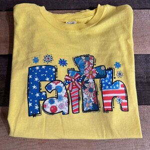 Size L - Faith Tee - $20